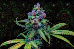 Cannabis Hanf künstlerisch