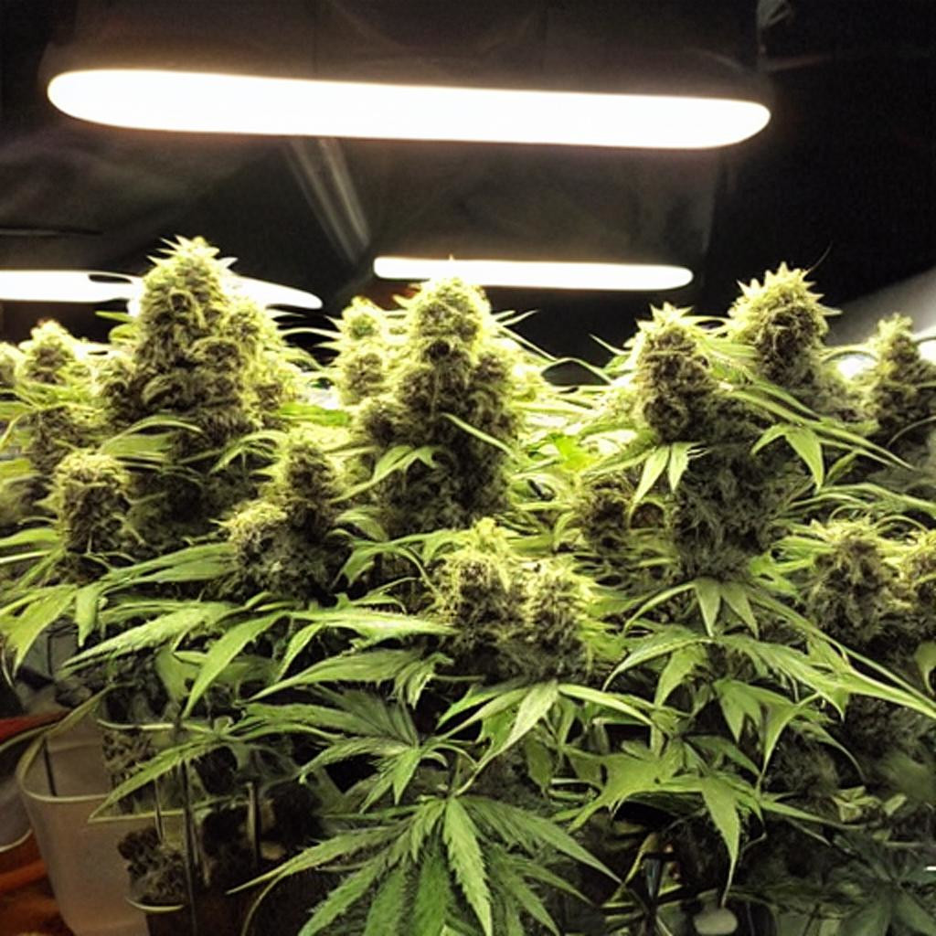 Natriumdampflampe für Indoor Cannabis Anbau
