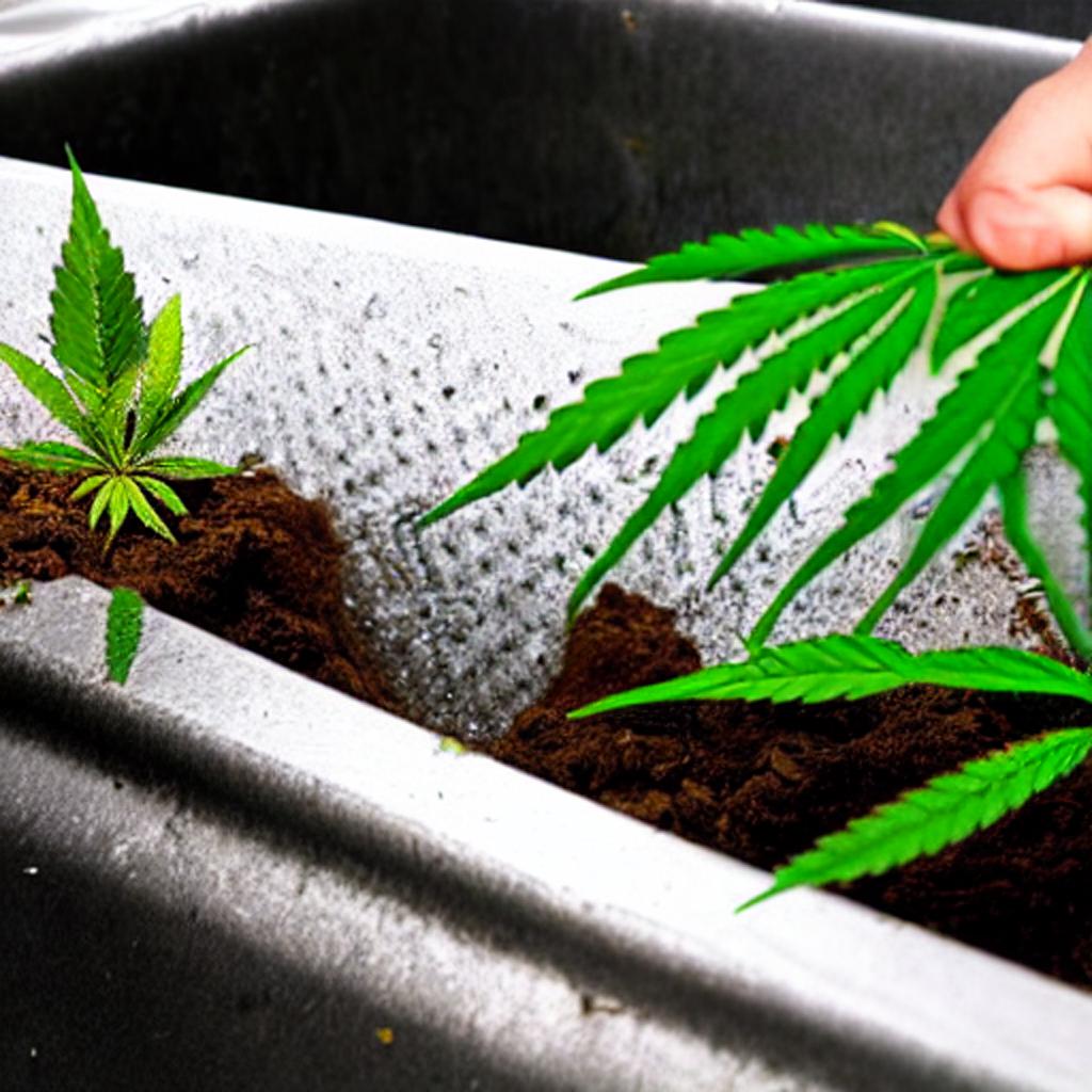 Drainage für Cannabis outdoor