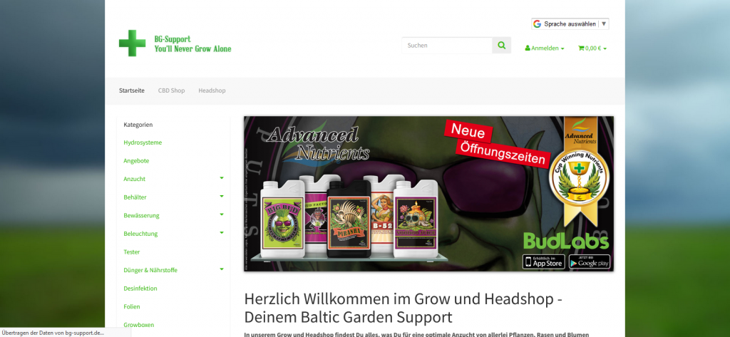 Bewertungen für Headshop BG-Support