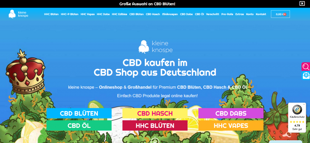 Bewertungen für Kleine Knospe CBD Shop