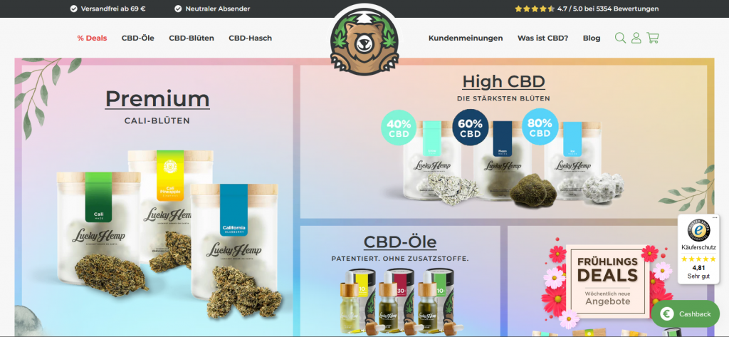 Bewertungen für Lucky Hemp