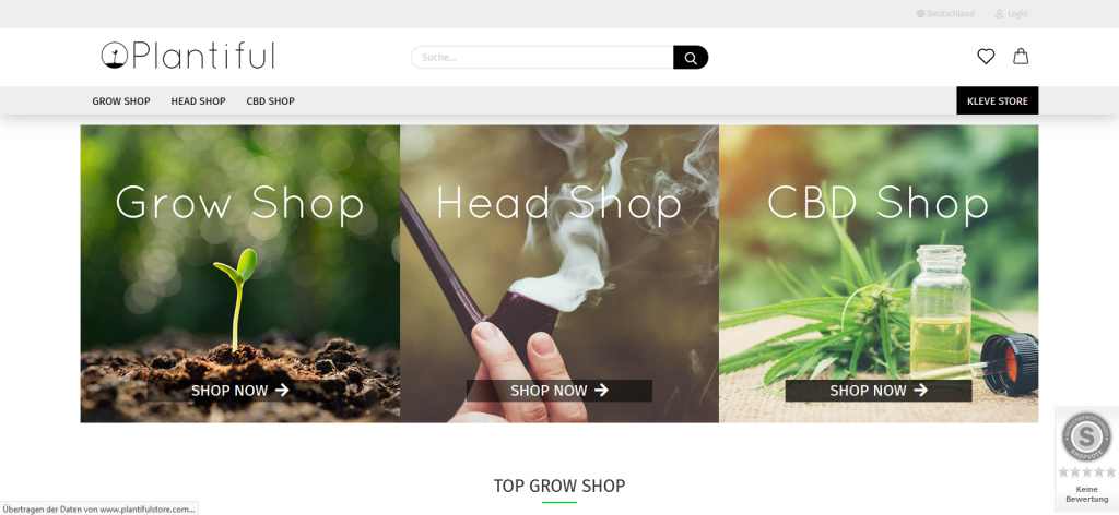 Bewertungen für Plantiful Growshop – Headshop