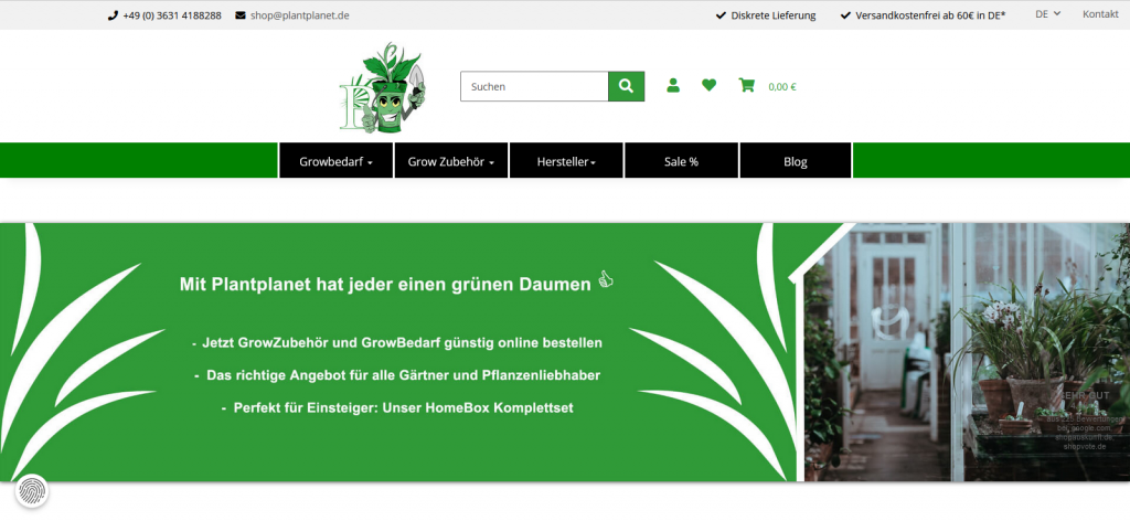 Bewertungen für Plantplanet Growshop