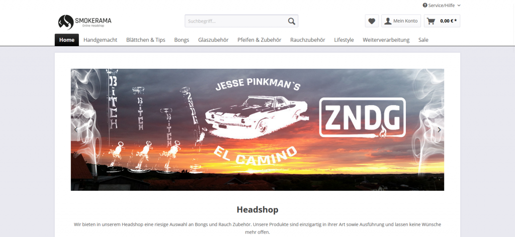 Bewertungen für Smokerama Online Headshop