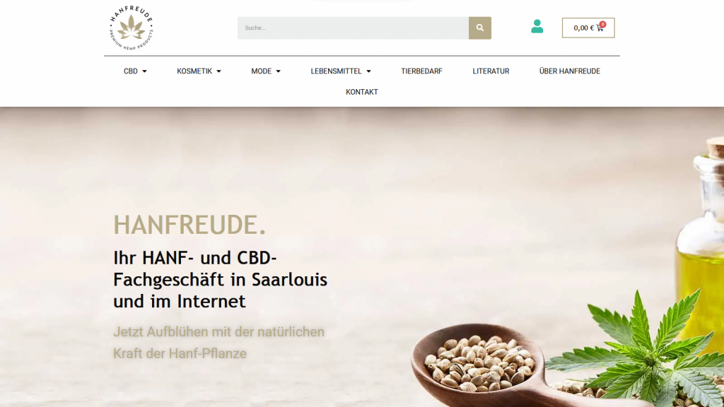 Hanfreude CBD Hanfshop Erfahrungen und Bewertungen